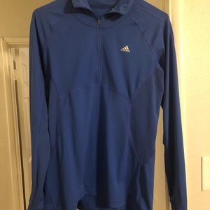 Adidas Blue Pullover Jacket M